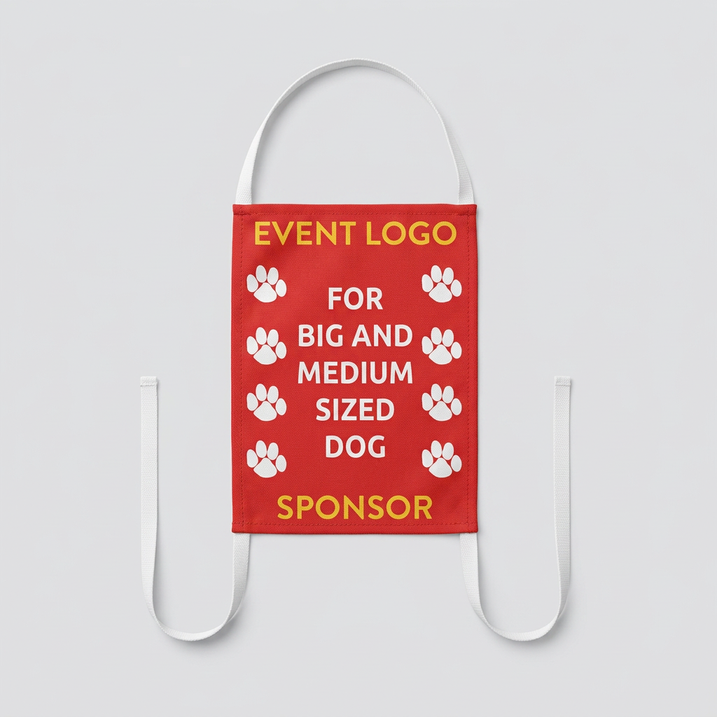 Pettorale Dog Run 21x31cm