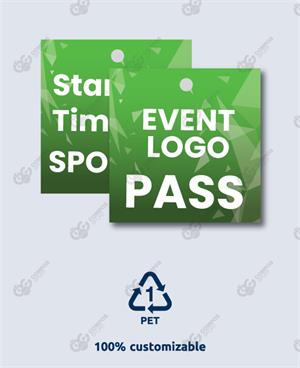 Pass 9x9cm Fronte Retro