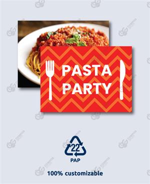 Coupon Buono Pasto 7x5cm Fronte Retro