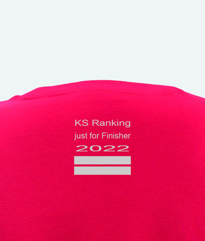 KS RANKING Women T-Shirt Rosso Zagor 2022 – just for Finisher-01