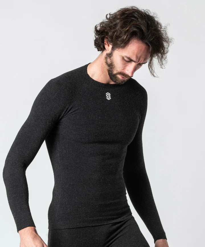 STAY WARM – MAGLIA TERMICA MANICA LUNGA GIROCOLLO Detail-01