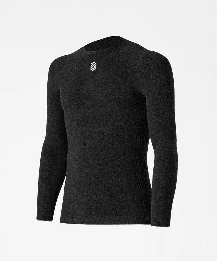 STAY WARM – MAGLIA TERMICA MANICA LUNGA GIROCOLLO Fianco